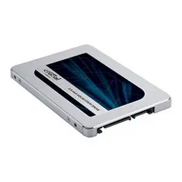 Produktbild: Crucial MX500 1TB CT1000MX500SSD1(Z)-bis zu 560 MB/s (3D NAND, SATA, 2,5 Zoll, Internes SSD)