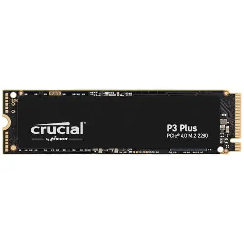 Produktbild: Crucial P3 Plus SSD 500GB M.2 PCIe Gen4 NVMe Interne SSD, Bis 4.700 MB/s, Kompatibel mit Laptop und Desktop, SSD Festplatte - CT500P3PSSD8