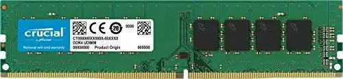 Produktbild: Crucial RAM CT16G4DFD824A 16GB DDR4 2400MHz CL17 Desktop Arbeitsspeicher