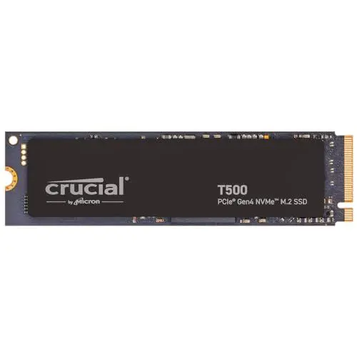 Produktbild: Crucial T500 SSD 1TB PCIe Gen4 NVMe M.2 Interne SSD, bis 7300MB/s, für Gaming und Programme, kompatibel mit Laptop und Desktop, Microsoft DirectStorage - CT1000T500SSD8