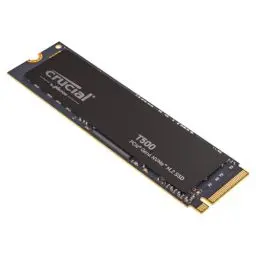 Produktbild: Crucial T500 SSD 500GB PCIe Gen4 NVMe M.2 Interne SSD, bis 7200 MB/s, TLC NAND, kompatibel mit Laptop und Desktop, Microsoft DirectStorage - CT500T500SSD8