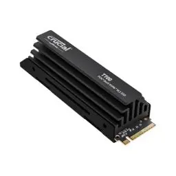 Produktbild: Crucial T700 2TB SSD PCIe Gen5 NVMe M.2 Interne SSD mit Premium-Kühlkörper, bis zu 12.400MB/s, Microsoft DirectStorage, PCIe 4.0 abwärtskompatibel, Solid State Drive - CT2000T700SSD5