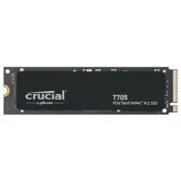 Produktbild: Crucial T705 2TB SSD PCIe Gen5 NVMe M.2 Interne SSD, bis zu 14.500MB/s, Microsoft DirectStorage, PCIe 4.0 abwärtskompatibel, Solid State Drive - CT2000T705SSD3