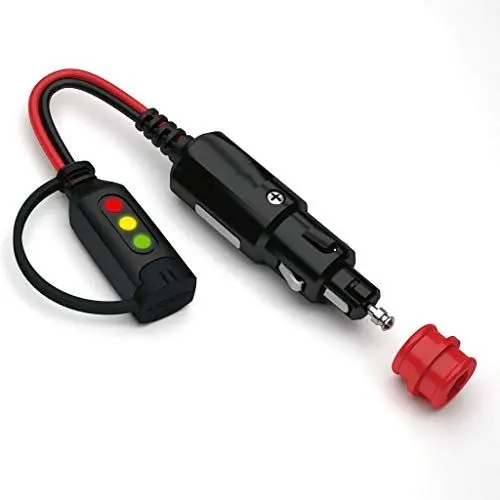 Produktbild: CTEK CTX INDICATOR PLUG 12V, LED-Anzeige für den Batterieladestatus und Aufladezeitpunkt, in Verwendung der 12 V Fahrzeugladebuchse, für alle 12V Blei-Säure-Batterien und CTEK Ladegeräte der CT5 Serie