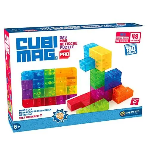 Produktbild: Cubimag Pro - magnetisches Brainteaser Puzzle - Knobelspiel - Logikspiel - HCM Kinzel
