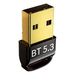Produktbild: 2023 Neuer Upgrade-Bluetooth-Adapter für PC, Bluetooth 5.3 USB-Dongle-Empfänger, PC-Treiber, Kostenloses Plug and Play, Kompatibel mit Windows 7 8.1 10 11 und Linux