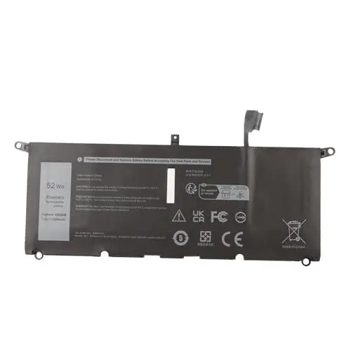 Produktbild: Goshyda DXGH8 Laptop-Akku für Dell XPS 13 9370 9380 2019 7390, 52 Wh 6500 MAh 7,6 V Laptop-Akku Ersatz für Dell für Inspiron 5390 5391 7490 für Latitude 3301 E3301