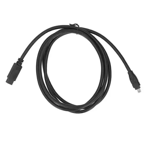 Produktbild: Cuifati Firewire 9-Pin-auf-4-Pin-Kabel 1,8 m: Hochgeschwindigkeit 800 Mbit/s. Strapazierfähiges PVC-Material, Geeignet für IEEE1394-Digitalvideokameras, Drucker, Scanner und