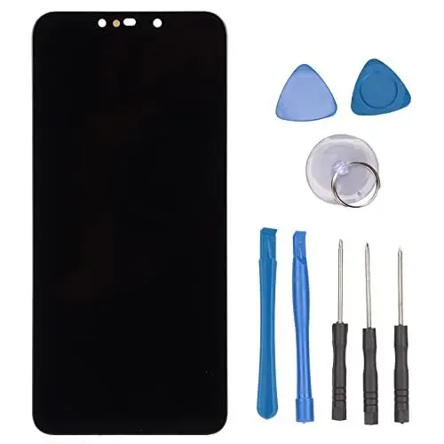 Produktbild: Cuifati Handy-Bildschirm-Ersatz-Kit, Smartphone-Touchscreen-LCD-Display-Digitizer-Baugruppe für Huawei Nova 3i, P Smart Plus, INE‑LX1, L21, LX2, Reparatur-Kit für Telefonbildschirme