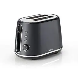Produktbild: Cuisinart 2-Scheiben-Toaster | Extra tiefe, extra breite Schlitze, ideal für dickes Brot und Bagels |Hochstellhebel | 7 Bräunungsstufen plus Abtauung | Passender Wasserkocher erhältlich | Grau