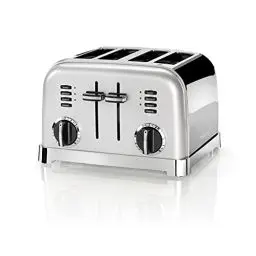 Produktbild: Cuisinart 4-Scheiben-Toaster | Breite Schlitze, ideal für dickes Brot und Bagels | 6 Bräunungsstufen plus Abtauung | Breite Schlitze,High-Lift-Hebel | Passender Wasserkocher erhältlich | Perle