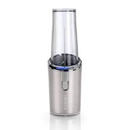 Produktbild: Cuisinart Schnurloser Mixer | 450ml Flasche | Tragbarer Smoothie Maker, Ice Crusher, Frappe, Milkshakes | USB Wiederaufladbar, Handheld | Tritan BPA freier Mixbecher mit Deckel inklusive