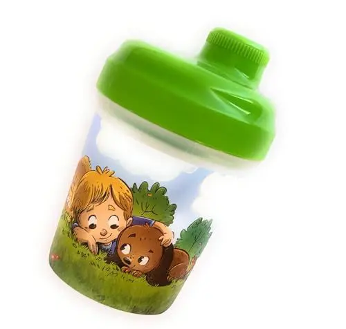 Produktbild: CULIMI Eiweiß Shaker Flaschen 300 ML für Sportgetränke Milchshake Proteine Kakao Getränke für Sportler und Kinder aus PP BPA-frei