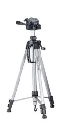 Produktbild: CULLMANN - 52125 - Alpha 2500 Stativ mit 3-Wege-Kopf - Auszugshöhe 165 cm - Packmaß 67 cm - Tragfähigkeit 2 - 5 kg - Gewicht 1277 g - Silber - Load capacity: 1277 g