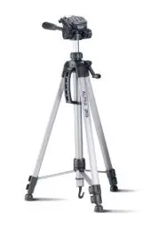 Produktbild: CULLMANN - 52128 - Alpha 2800 Stativ - Auszugshöhe 184 - 5 cm - Packmaß 70 cm - mit 3-Wege-Kopf - max. Tragkraft 2 - 5 kg - Gewicht 1334 g - Silber