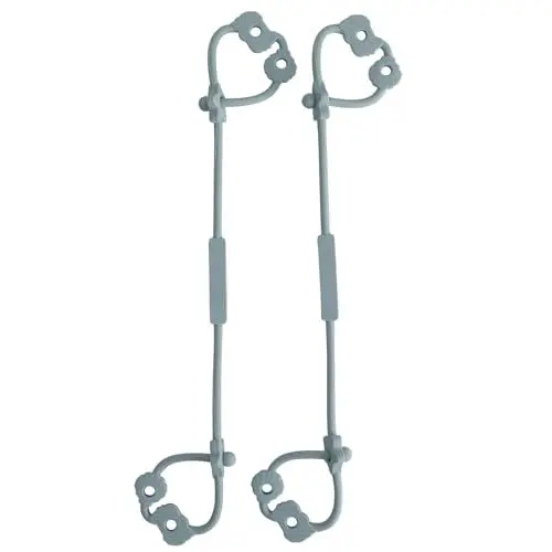 Produktbild: Cup Catcher, Spielzeug Sicherheitsgurte Trinkbecher Halteriemen für Kinderwagen Hochstuhl Autositz, aus Lebensmittelqualität Silikon, 100% BPA-frei, 2er-Pack (Ether x 2)