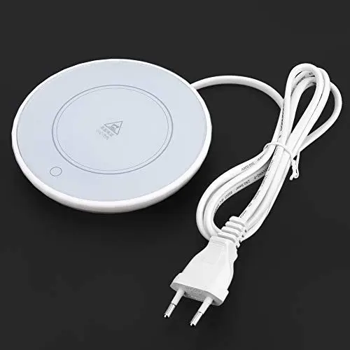 Produktbild: Cup Warmer Pad Elektrisch Wasserdicht Touch Heizung Cup Mat Warm Pad Kaffee Tee Getränkeheizer für Kaffee Tee Milch(220V)