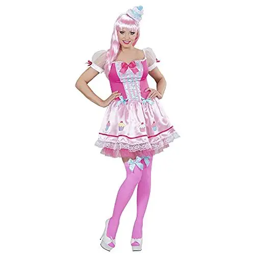 Produktbild: W WIDMANN MILANO Party Fashion - Kostüm Cupcake Mädchen, Kleid, Minihut, Karneval