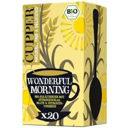 Produktbild: Cupper Bio Kräutertee Wonderful Morning, 20 Beutel, 35 g