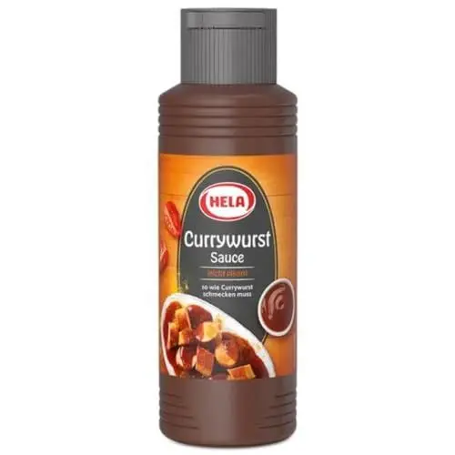 Produktbild: Currywurst Sauce leicht pikant 300ml