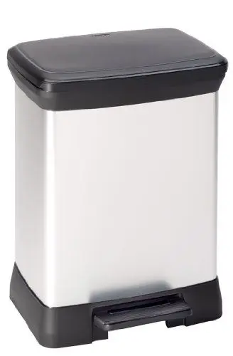 Produktbild: CURVER 203278 Küchenabfalleimer, Silber, 30 L