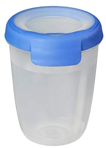 Produktbild: CURVER Frischhaltedose Brotdose Lunch-Box Grand Chef 0,55L 10 x 10 x 12,5 cm transparent/blau