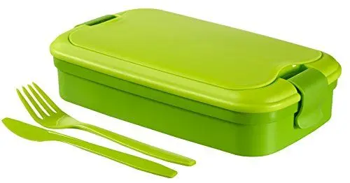 Produktbild: Curver Besteck Lunchbox, Plastik, grün, 23.5 x 13.5 x 6.3 cm