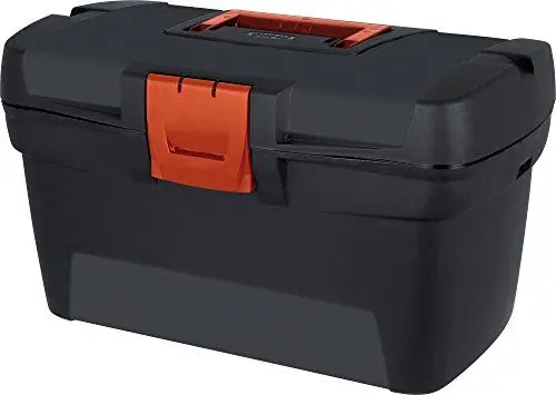 Produktbild: Curver Werkzeugkasten, Plastik, schwarz, 33 x 19 cm