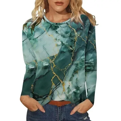 Produktbild: Cute Hoodie Sportpullover Damen Bequemes und stylisches Langarm-Top mit Aufdruck für Damen Pullis MäDchen Pullover Flieder Damen (Green, S)