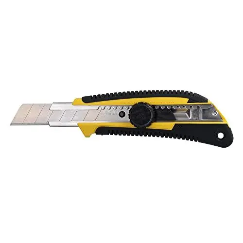 Produktbild: Tajima Cuttermesser (Cutter, Teppichmesser), 18mm Klinge, Dial-Blade-Lock – ergonomischer Griff – LC561Y