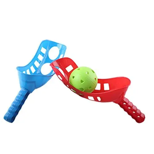 Produktbild: CVUTOVO Ball werfen Outdoor-Wurf Ballspiel für Farbe Launcher Bälle Garten Outdoor -Spiel werfen Ballspielzeug werfen Ballspiel und Zufällige Farbe
