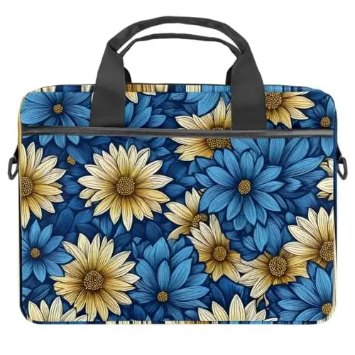 Produktbild: CWAGFEQZ Laptoptasche für Damen,Computertaschen für Damen,Laptoptasche für Herren,Ginkgo Linie abstraktes Blatt