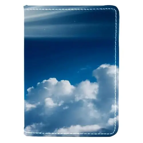 Produktbild: CWAGFEQZ Reisepasshülle,Reisebrieftasche,Reisepasshülle mit Impfkartenschlitz,Ozean Leuchtturm