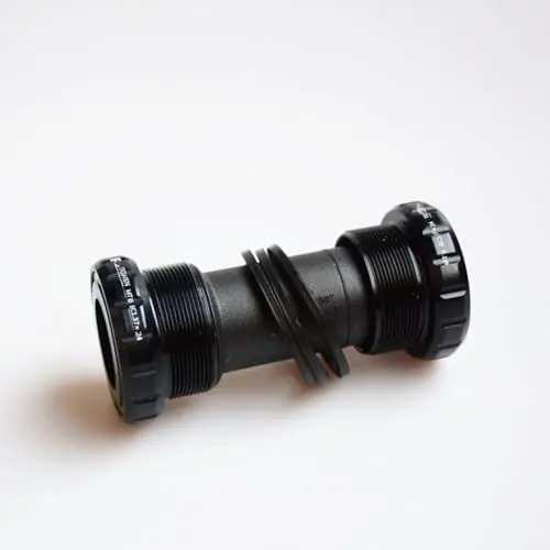 Produktbild: CWOQOCW BSA 24 mm Tretlager Vierkantloch Kurbelachse, Tretlager Aluminium Mountainbike 68 73 mm Kugellager BB