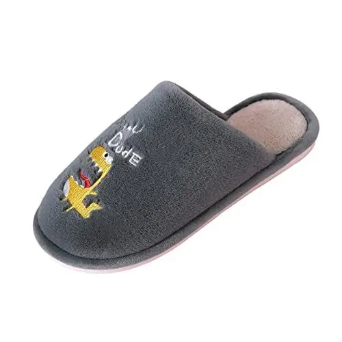 Produktbild: LinRim Damenschuhe Gr. 39 Indoor Home Mode Einfarbig Tier Leichte Winter Warme Baumwollhausschuhe Damen Schuhe 41 H Weite (C, 41)
