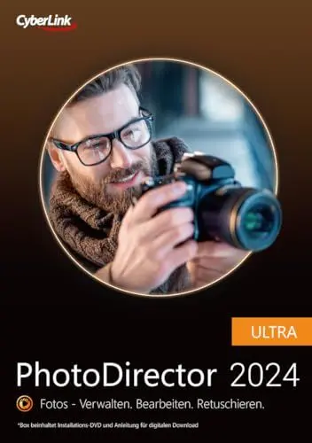 Produktbild: CyberLink PhotoDirector 2024 Ultra | PC Aktivierungscode per Email