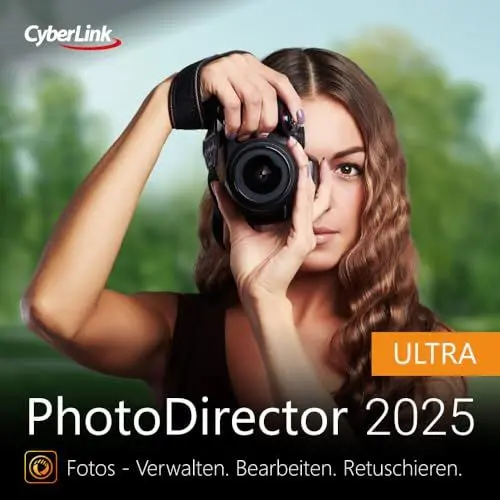 Produktbild: CyberLink PhotoDirector 2025 Ultra | PC Aktivierungscode per Email
