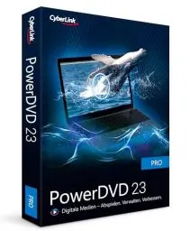 Produktbild: CyberLink PowerDVD 23 Pro | Universelle Medienwiedergabe und -verwaltung | Lebenslange Lizenz | BOX | Windows 10/11 (Box)
