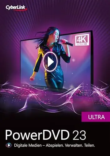 Produktbild: CyberLink PowerDVD 23 | Ultra | PC Aktivierungscode per Email