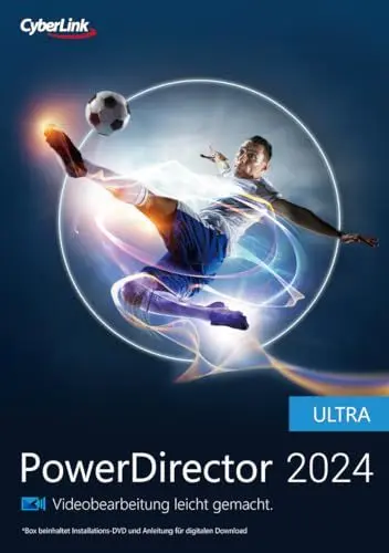 Produktbild: CyberLink PowerDirector 2024 Ultra | PC Aktivierungscode per Email