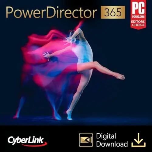 Produktbild: CyberLink PowerDirector 365 - 12 Monate - WINDOWS | PC Aktivierungscode per Email