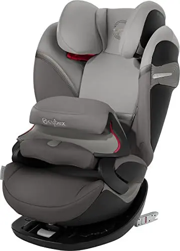 Produktbild: CYBEX Gold 2-in-1 Kinder-Autositz Pallas S-Fix, Für Autos mit und ohne ISOFIX, Gruppe 1/2/3 (9-36 kg), Ab ca. 9 Monate bis ca. 12 Jahre, Soho Grey