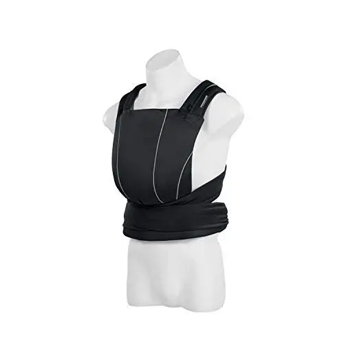 Produktbild: CYBEX Gold Babytrage MAIRA.tie, Ab Geburt bis ca. 2 Jahre (ca. 3,5 – 15 kg), 100% Baumwolle, Lavastone Black