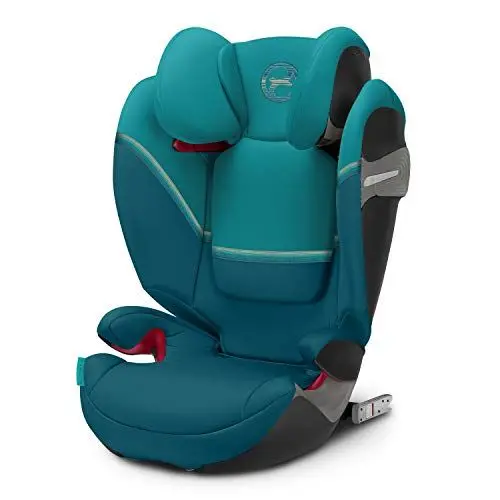 Produktbild: CYBEX Gold Kinder-Autositz Solution S-Fix, Für Autos mit und ohne ISOFIX, Gruppe 2/3 (15-36 kg), Ab ca. 3 bis ca. 12 Jahre, River Blue