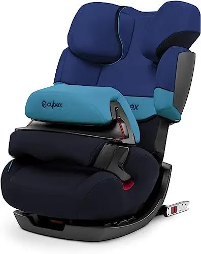 Produktbild: CYBEX Silver 2-in-1 Kinder-Autositz Pallas-Fix, Für Autos mit und ohne ISOFIX, Gruppe 1/2/3 (9-36 kg), Ab ca. 9 Monate bis ca. 12 Jahre, Blue Moon Marineblau