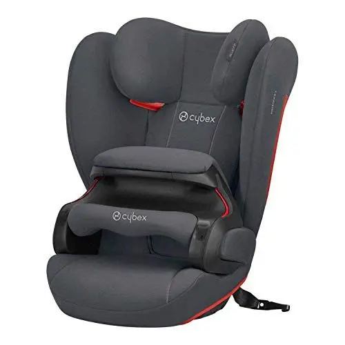Produktbild: CYBEX Silver Kinder-Autositz Pallas B-Fix, Für Autos mit und ohne ISOFIX, Gruppe 1/2/3 (9-36 kg), Ab ca. 9 Monate bis 12 Jahre, Steel Grey