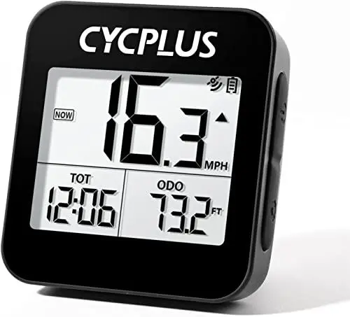 Produktbild: CYCPLUS GPS Fahrradcomputer Drahtlose Fahrradtacho Radcomputer IPX6 Wasserdichter Kilometerzähler GPS-Tachometer Radfahren G1(Neu Aufgerüstet)