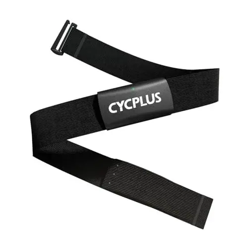 Produktbild: CYCPLUS H2Pro Brustgurt Herzfrequenzmesser, Bluetooth & ANT+ HR-Sensor mit 500h Batterielaufzeit, IPX7 Wasserdicht & Staubdicht, Kompatibel mit Strava/CYCPLUS Fit App