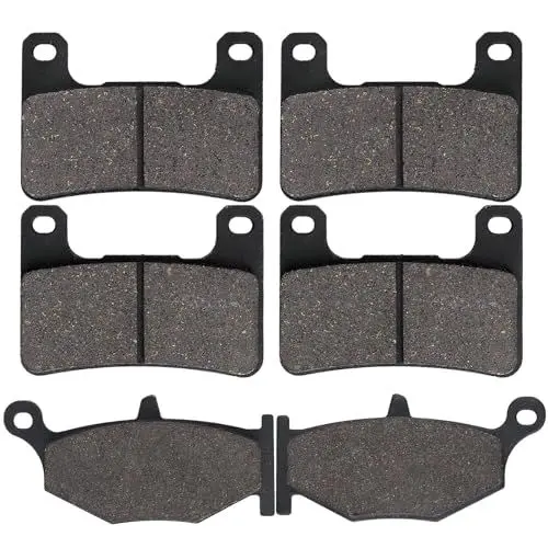 Produktbild: Cyleto Vorne und Hinten Bremsbeläge für Suzuki GSXR 600, 750, 1000 und Hayabusa 2006-2012 aus Kevlar Carbon-Material