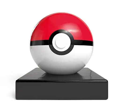 Produktbild: CYPBRANDS Pokemon Spardose, Pokeball, Spardose, Figur, Spardose mit Sockel, Mehrfarbig, offizielles Produkt